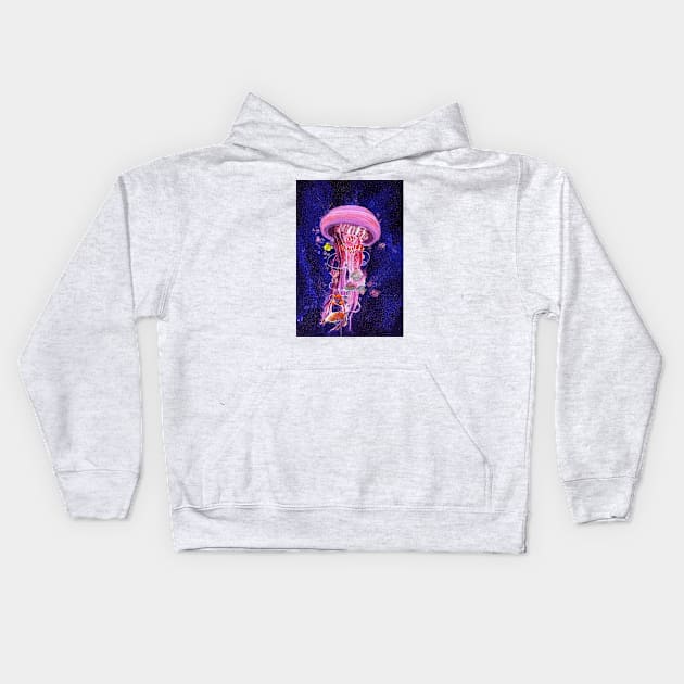 Jellyfish Kids Hoodie by H'sstore